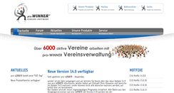 Desktop Screenshot of pro-winner.de